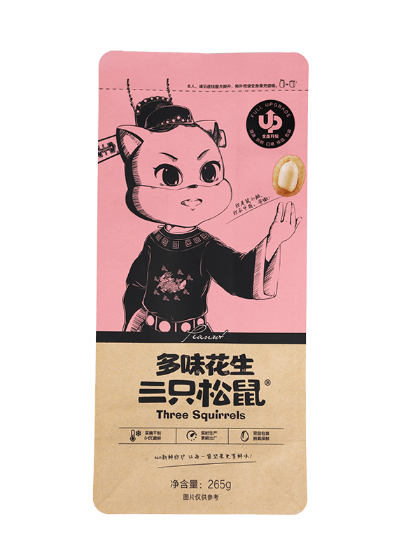 کیسه پلاستیکی طرح جدید با چاپ سفارشی برای بسته بندی مواد غذایی میان وعده